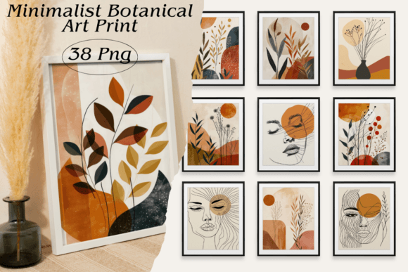 Download Minimalist Botanical Art Print - Botanical art Collection
