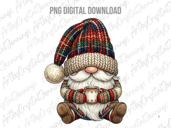 Download Cozy Winter Christmas Gnome PNG - Cozy winter Collection
